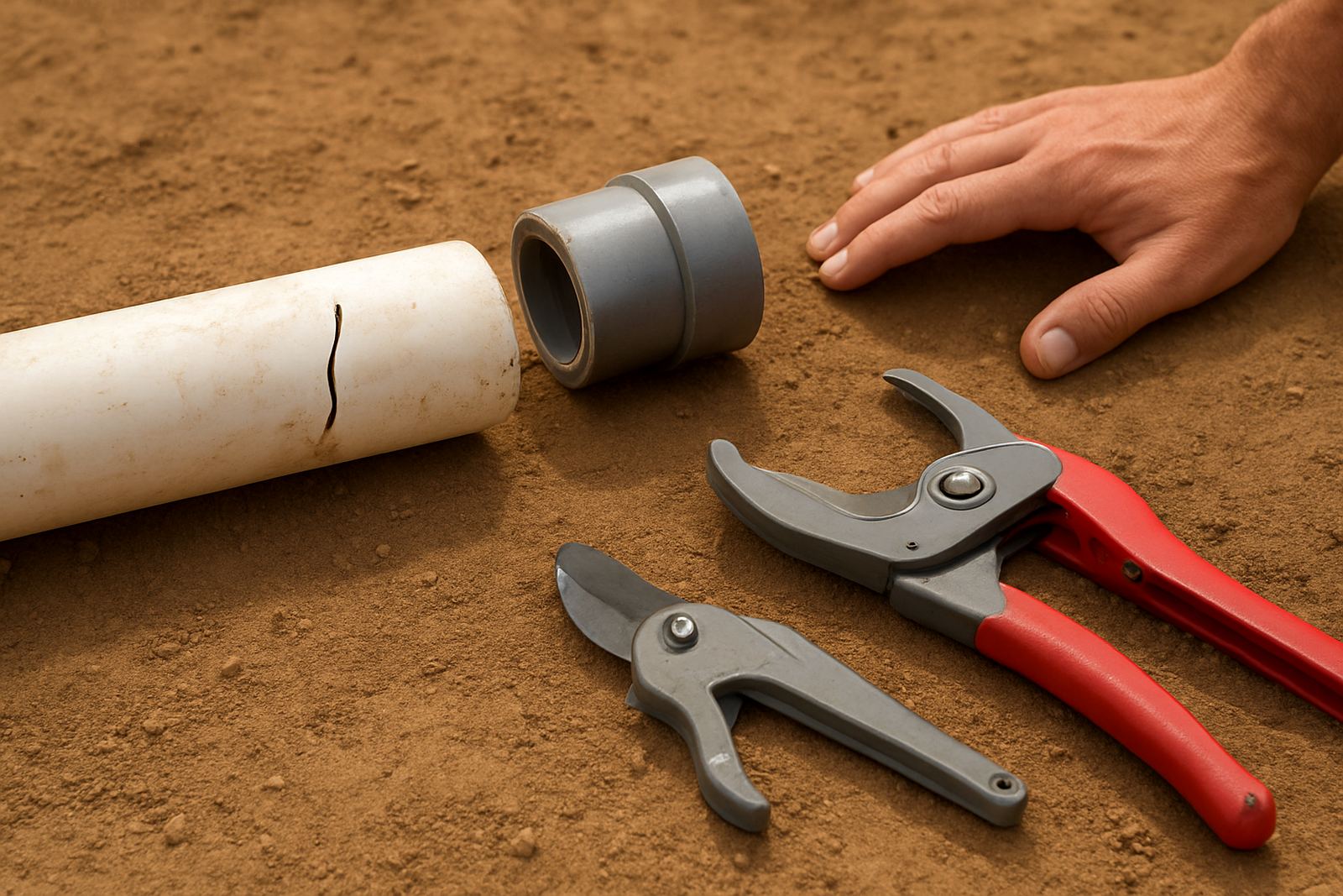 Repairing Damaged Pipe