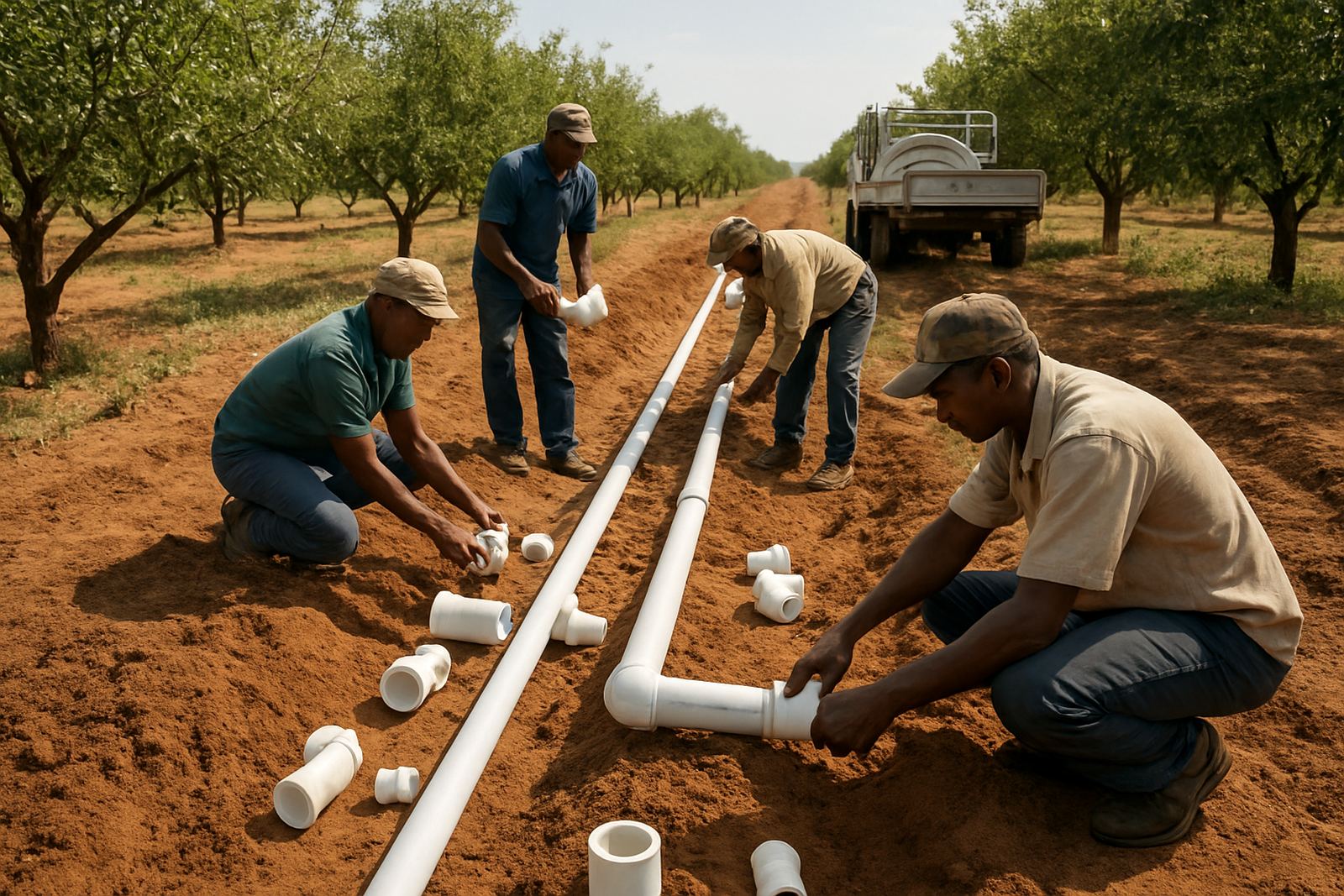 Mokopane Orchard Install